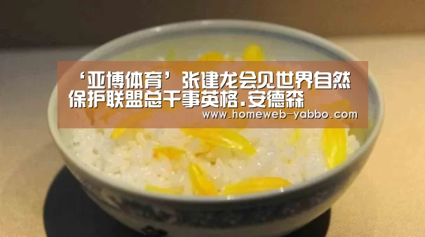 ‘亚博体育’张建龙会见世界自然保护联盟总干事英格.安德森(图3)
